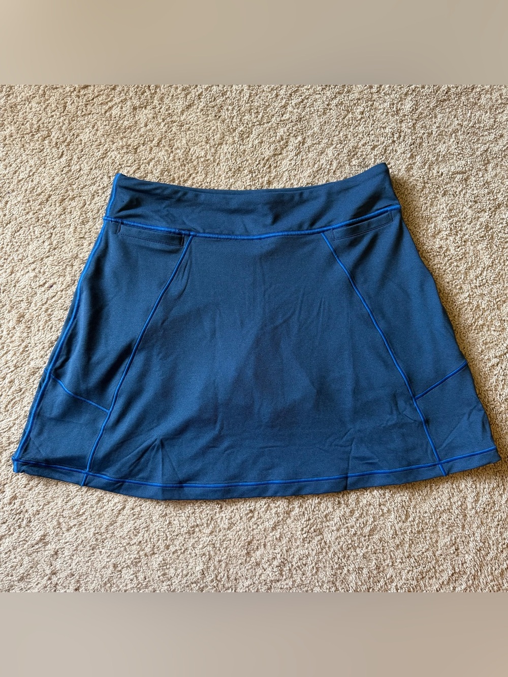 Peter Millar Coral BLUE Golf Swing Athletic Performance Skort UPF 50+ NWT